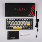 Механическая клавиатура Ajazz AK820 Grey, Epomaker Moon Switch, размера 75%, RGB подсветки, PBT кейкапы