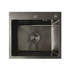 Мийка MIXXUS MH5045 GRAPHITE (MH5045 NANO-BLACK) (3.0/0.8) з нерж. сталі (колір графіт) (MX1926) (00149371)