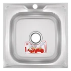 Кухонна мийка накладна Zerix Z5050-04-160E (Satin) (ZX1608) (00149558)