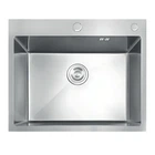 Мийка з нержавіючої сталі MIXXUS MH5843 DECOR SS COLOR (MH5843 DECOR NANO-SILVER) (3.0/0.8) колір не (00149369)