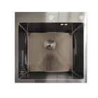 Мийка MIXXUS MH5050 DECOR GRAPHITE (MH5050 DECOR NANO-BLACK)(3.0/0.8) з нерж. сталі (колір графіт) ( (00149289)