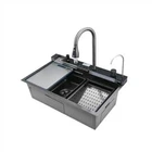 Мийка багатофункціональна Mixxus MH7546-SET-06 Micro Decor Graphite з вбудованим змішувачем з нерж.с (00149389)