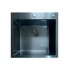 Мийка Mixxus MH5050 Micro Decor Black (3.0/0.8) з нерж. сталі (колір чорний) (MI8215) (00149346)