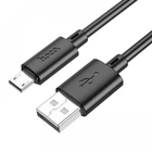 Кабель Hoco X88 Micro-USB 2.4A 100 cм Black