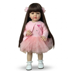 Реалістична Кукла Реборн 55 см повністю силіконова Doll Reborn Baby К0100208.1