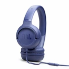 Наушники проводные накладные JBL Tune 530 Blue (JBLT530BLU), с микрофоном, динамические, закрытые, L-образный штекер 3.5 мм, регулируемое и складное оголовье, синие