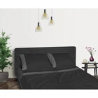 Комплект постільної білизни Sonex Євро 205x225 Aero Black Diamond Преміум Сатин (SO102186)