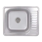 Кухонна мийка Brinex 5848 0,8 мм Satin (BRIN5848SAT08)