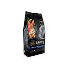 Корм для длинношерстных кошек Savory со свежим лососем и белой рыбой