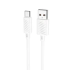 Кабель HOCO Type-C Gratified charging data cable (packaged) X88 |1m, 3A| white