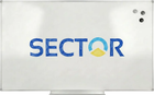 Дошка шкільна офісна Sector магнітно-маркерна (SECTOR М1510)