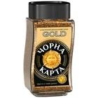 Кава розчинна Чорна Карта Gold 95 г