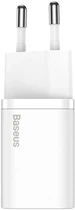 Сітчасте зарядне пристрій Baseus Super Silicone PD 30W Type-C Білий (CCSUP-J02)