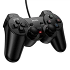 Проводной геймпад джойстик HOCO GA3 Fast link wired game controller USB 1.5m Black (6942007666619)