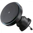 Автотримач з бездротовою зарядкою Proove Light Circle 15 W black