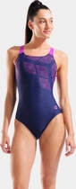 Купальник закритий для жінок Arena KIKKO SWIMSUIT SWIM PRO BACK синій, рожевий Жінки 42