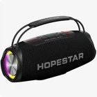 Портативная Bluetooth колонка 35 Вт 4400 мАч USB AUX IPX6 черный Hopestar H53