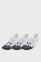 Білі шкарпетки (3 пари) UA Performance Tech 3pk ULT Under Armour XL 1379502-100