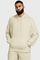 Чоловіче бежеве худі UA Rival Waffle Hoodie Under Armour LG 1383108-273