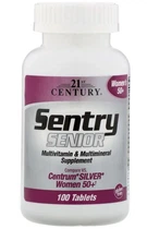 Поливитамины и мультиминералы 21st Century (Sentry Senior Women's 50+) 100 таблеток CEN27542