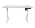 Стіл геймерський Cougar Royal 120 Mossa White (Білий) з електричним регулюванням висоти