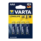 Батарейка Varta AAA Longlife LR03 * 4 (04103101414)