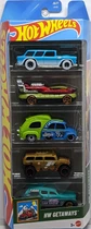 Набір машинок Hot Wheels Getaways - Classic Nomad, Hover Storm, RV There Yet, Rockster, Cockney Cab II