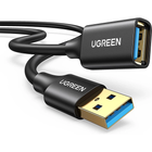 USB-удлинитель UGREEN US129 USB 3.0 Extension Male Cable 3m (Black) (UGR-30127)