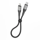 Кабель для зарядки USB Ridea RC-US42 UltraStrong Type-C to Lightning 30W 10V/3A 0.25m Черный