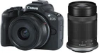 Беззеркальный Canon EOS R50 + RF-S 18-45 IS STM + RF-S 55-210 IS STM Black (5811C034)