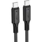 Кабель USB 2.0 Type-C M-M, 1.2м 3A 60W silicone C17-03 Black Acefast
