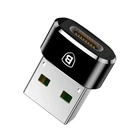 Адаптер Baseus USB-C to USB-A Black (CAAOTG-01)