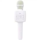 Караоке-мікрофон Hoco BK5 Cantando 5 Вт 1200 мАг Bluetooth AUX білий портативний для співу