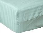 Простынь на резинке Moon&Star Stripe Mint Satin Stripe 80х200х25 см (MS-850005442)