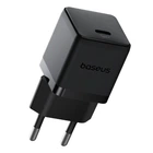 Мережевий зарядний пристрій з кабелем Baseus Palm Fast Charger 1C 20W EU Cosmic Black set USB-C to iP 20W 1m