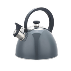 Чайник для плити 2,5 л Maestro MR-1302 Grey з нержавіючої сталі, зі свистком