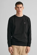 Чоловічий чорний світшот REG SHIELD C-NECK SWEAT Gant S 2006065
