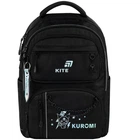 Рюкзак Kite Education teens Kuromi 42x29x15 см 20 л чорний (HK26-2594M)