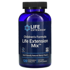 Мультивитамины для детей Life Extension (Children's Formula Life Extension Mix) 120 жевательных таблеток с ягодным вкусом LEX21991