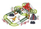 Трек для машинок із фігуркою динозавра Dinosaur track 50 елементів