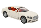 Металлическая машинка инерционная с эффектами Bentley Continental GT Авто Експерт Белый