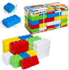 Конструктор большой Mega Brick Bamsic №3 30 деталей Бамсик 115/26 большие блоки для детей 3+