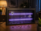 Знищувач комарів LED Mosquito Killer ULTRA 30W — потужна лампа пастка від комарів та комах для дому, офісу, складу