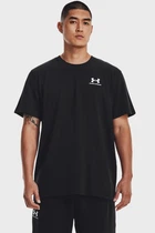 Чоловіча чорна футболка UA LOGO EMB HEAVYWEIGHT Under Armour XL 1373997-001
