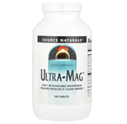 Магній (ультра), Ultra-Mag, Source Naturals, 240 таблеток (SNS-00033)
