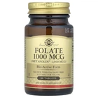 Фолат Solgar (Folate as metafolin) 1000 мкг 60 таблеток (SOL-53595)