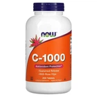 Вітамін C-1000 NOW Foods (C-1000) 250 таблеток (NOW-00682)