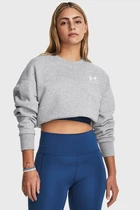 Жіночий світло-сірий світшот Essential Flc OS Crew Under Armour L 1379475-012