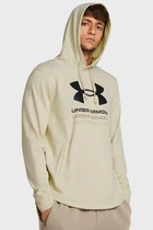 Чоловіче бежеве худі UA Rival Terry Graphic Hood Under Armour SM 1386047-273