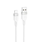 Кабель HOCO X109 Energy silicone charging data cable iP (L=1M) White